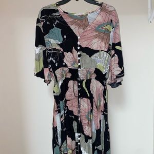 Black Floral Dress